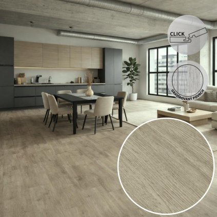 Vinylové dílce RIGID PLUS SPC CLICK / HVP 195-5