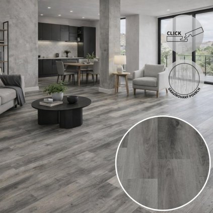 Vinylové dílce RIGID PLUS SPC CLICK / HIF 20506