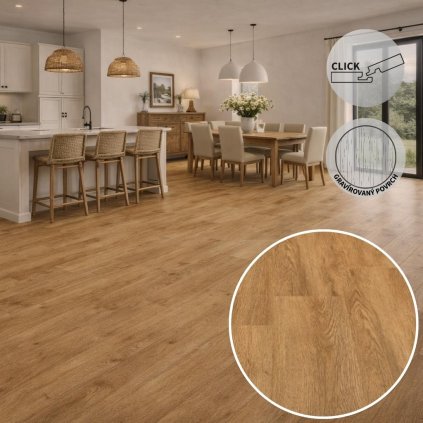 Vinylové dílce RIGID PLUS SPC CLICK / HIF 20507