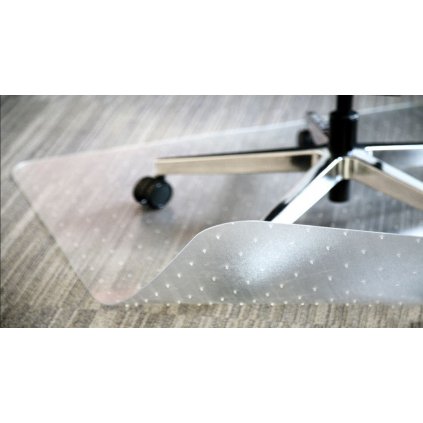 Transparentní podložka pod kolečkovou židli PETEX PLUS na koberec 90x120cm