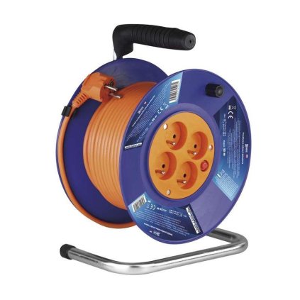 113740 kabel prodluzovaci 20m 230v civka 4 zasuvky