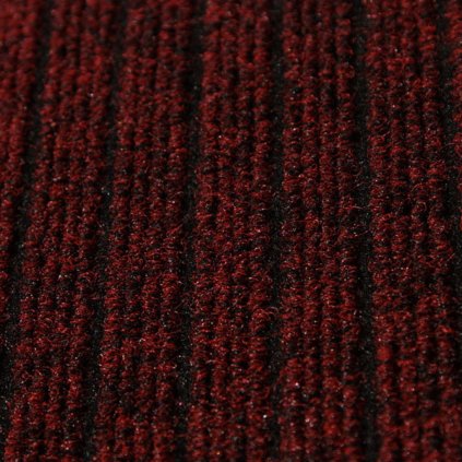 Kobercová čistící zóna rohož vzor pruhovaný barva červená Atlas 3879