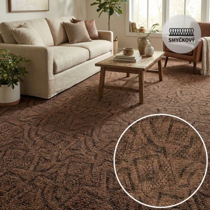 Koberec metráž BELLAMARBELLA filc 44