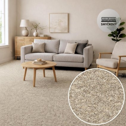 Koberec metráž STRONG TIMZO /filc 2514