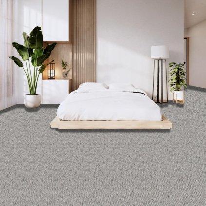 vlneny koberec vlna podklad AB přírodní materiál barva šedá ALFAWOOL 40 interier