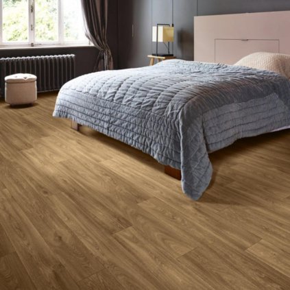zatezovy vinyl v metrazi pvc odolne prakticke pouziti skoly byty dekor prkna barva hneda bezova EXTREMTEX 33 54 interier