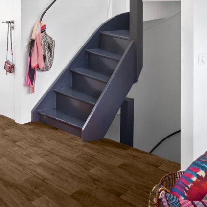 zatezovy vinyl v metrazi pvc odolne prakticke pouziti skoly byty dekor prkna barva hneda EXTREMTEX 33 65 interier