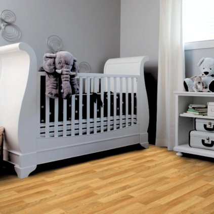 levne bytove pvc lino snadna udrzba vzor parkety povrchova uprava PUR barva hneda AVROTEX 33 23 interier