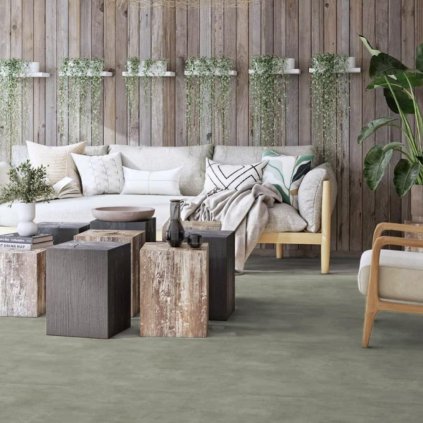 levne bytove pvc lino snadna udrzba vzor beton povrchova uprava PUR barva seda AVROTEX 33 31 interier