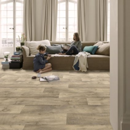 pvc lino s filcem zátěžové odolné vzor prkna sire 3m 4m 5m barva hneda bezova NOVATEX 33 940 interier
