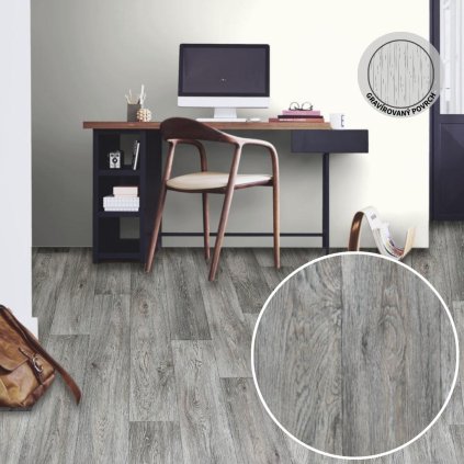 PVC podlaha TOPTEX Aged Oak 967M