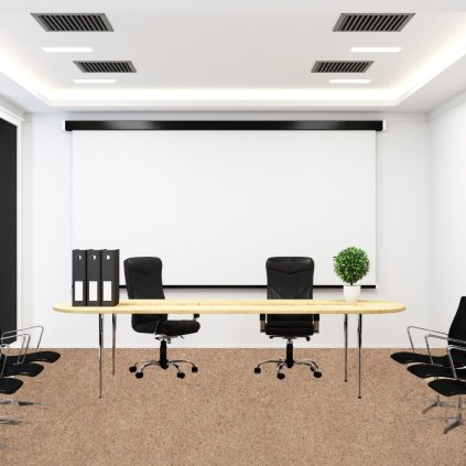 podlaha pvc zatezove komercni lehky prumysl vzor seminko sire 2m 3m 4m barva hneda AMBIENT Tereza 639M interier
