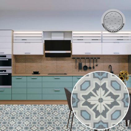 PVC podlaha SUPERTEX Eleanor 596 /filc
