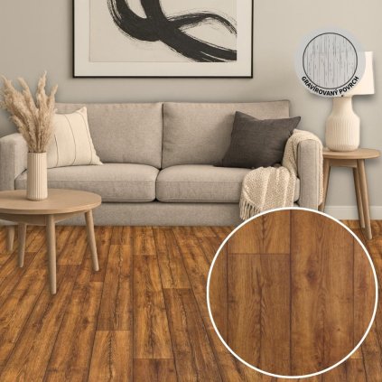 PVC podlaha AMBIENT Antique Oak 026M