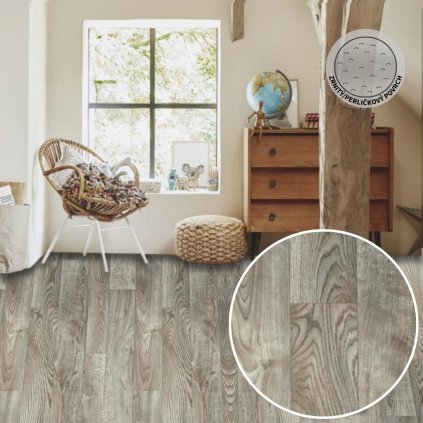PVC podlaha BLACKTEX White Oak 997D /filc