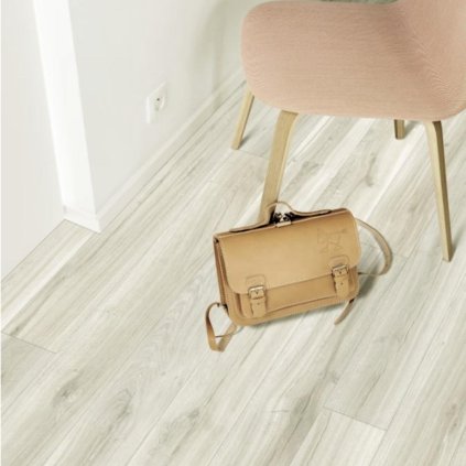 zatezove lino pvc moderni krytina pouziti byt obývák ložnice zatez 32 41 vzor prkna barva krémová PENTAX Richmond cream interier
