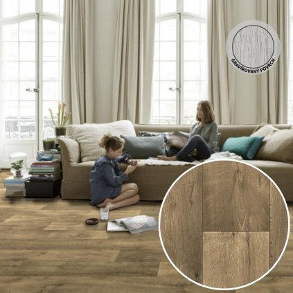 PVC podlaha PENTAX Lisburn taupe