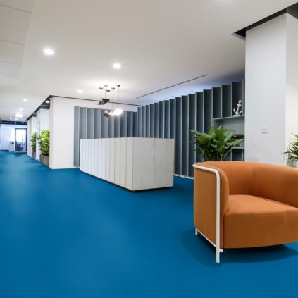 PVC Taralay LIBERTEX Reflect sea 2249 vinyl v roli vzor podklad filc gerflor trida zateze 34 horlavost Cfl s1 povrchova uprava protescol sirka 2m 4m interier