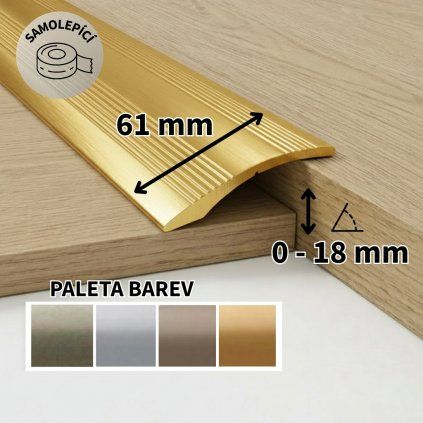 A 49 PŘECHODOVÉ LIŠTY SAMOLEPÍCÍ, šíře 61 mm