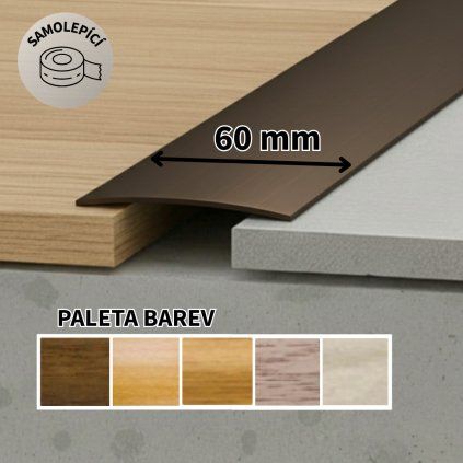 A 70 PŘECHODOVÉ LIŠTY SAMOLEPÍCÍ, šíře 60 mm