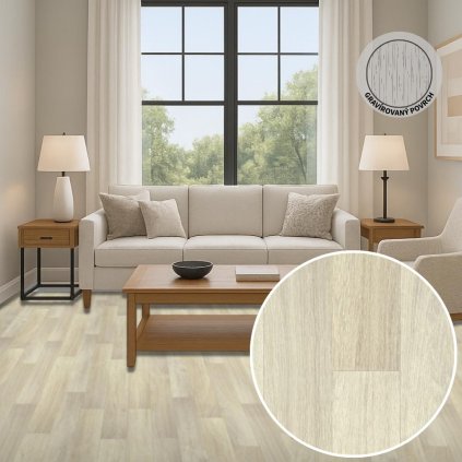 PVC podlaha POLARIS Natural Oak 160S