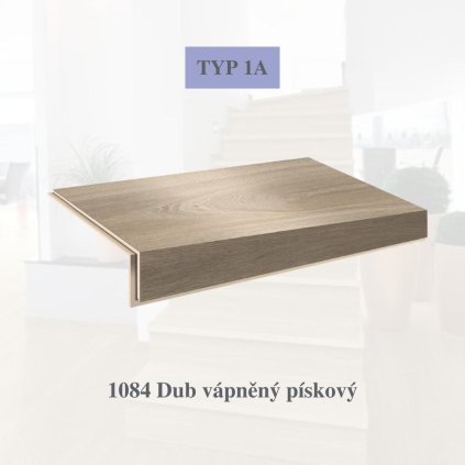 Vinylové schody LONGLINE 1084 Dub vápněný pískový