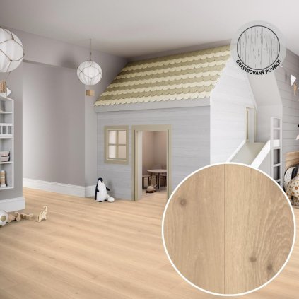 PVC podlaha ICONIK 240 Mill oak limed
