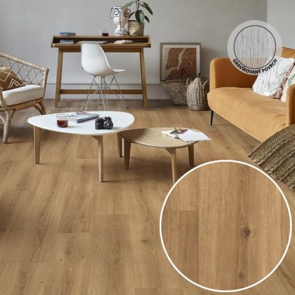 PVC podlaha ICONIK 280T Powell oak bronze