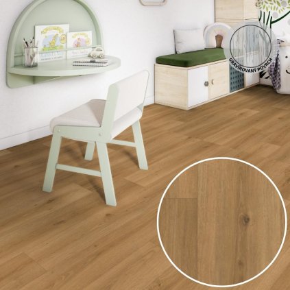 PVC podlaha ICONIK 280T Powell oak gold