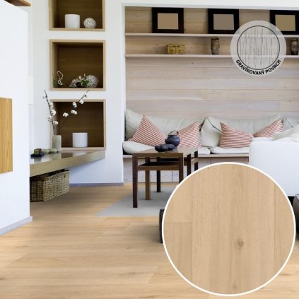 PVC podlaha ICONIK 280T Powell oak hay