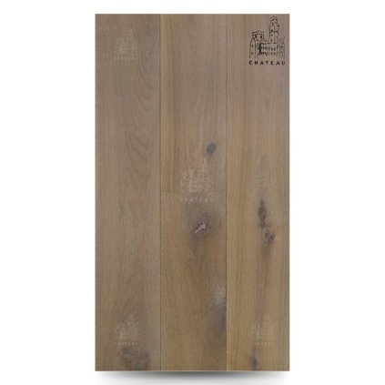 Dřevěná třívrstvá podlaha ESCO KOLONIAL 002A Kouřová bílá (Rozměr 14/3x190mm, Třída kvality SUPERB (střední suky))