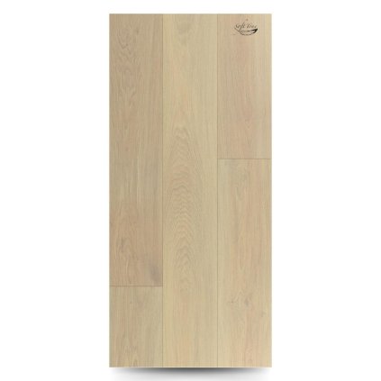 Dřevěná třívrstvá podlaha ESCO SOFT TONE 040N Ivory (Rozměr 14/3x190mm, Třída kvality SUPERB (střední suky))