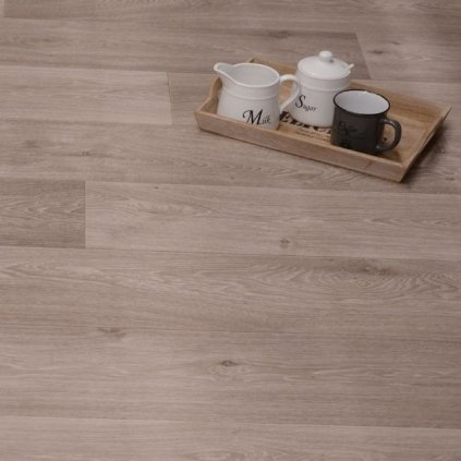 PVC podlaha Dub Admiral šedý - 4 x 1.95 m  Výprodejový kus
