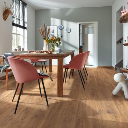 plovoucí podlahy dub laminát zátěžová třída 23 32 lamela multiclic MEISTER LD 150 Dub Hazelbrook 7013 interier