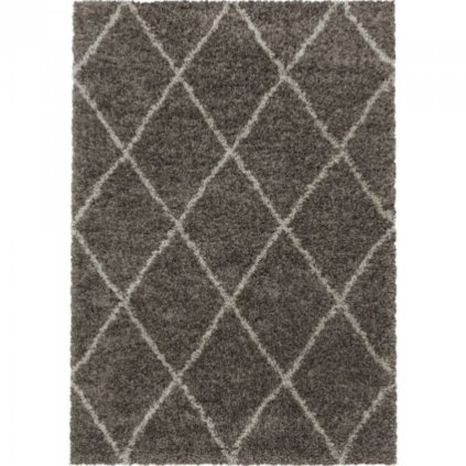 ALVOR 3401 TAUPE, do obýváku, do ložnice, vysoký vlas, pod konferenční stolek