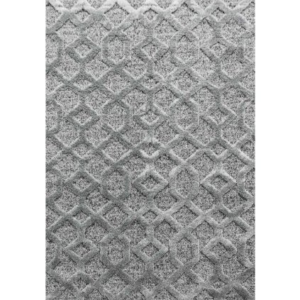 PISA 4702 GREY, 3D EFEKT, do obýváku, plastický vzor