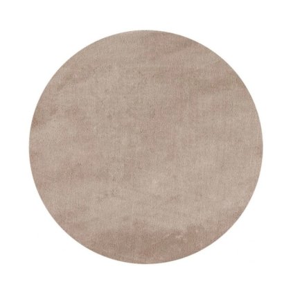 SKY 5400 BEIGE KRUH, protiskluzový rub, jednobarevný, do ložnice, do obýváku
