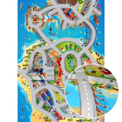 MĚSTO PLÁŽ OBOUSTRANNÁ