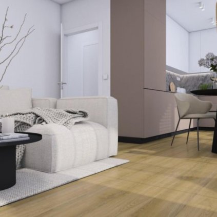 MERIT GD SPC Light oak EWH 2870 nejlepší vinylová podlaha do koupelny do obývacího pokoje chodby