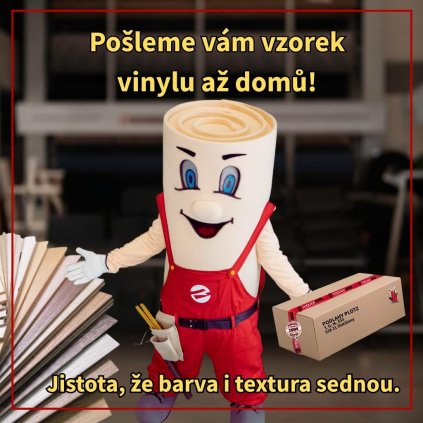 vzorek vinylu