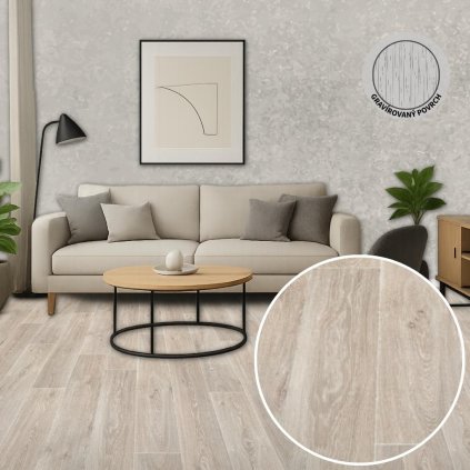 PVC podlaha G-TEX Verel Blond 2452