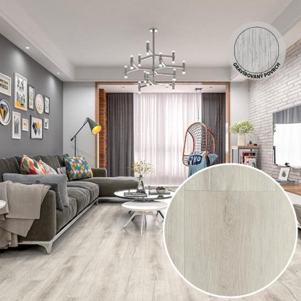 VINYL LVT 1138 OAK HOUSTON 2,5 0,55 MM 33 42 interiér