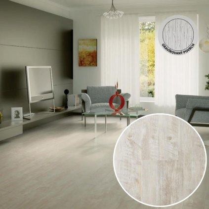 VINYL LVT 1021 OAK RUGGED 2,5 0,55 MM 33 42 interiér s vinylovou podlahou
