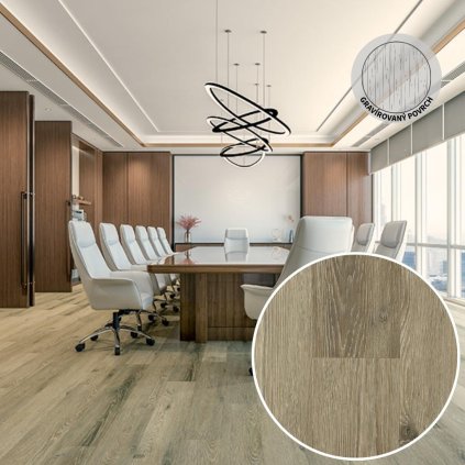 VINYL LVT 1143 OAK DALLAS 2,5 0,55 MM 33 42 interiér