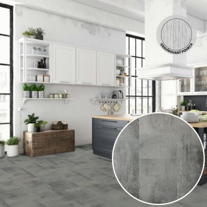 VINYL LVT 1144 STONE PHOENIX 2,5 0,55 MM 33 42 interiér