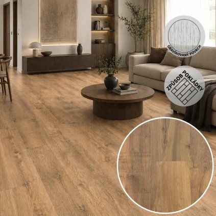 Creation 1708 Savage Oak Greige detail