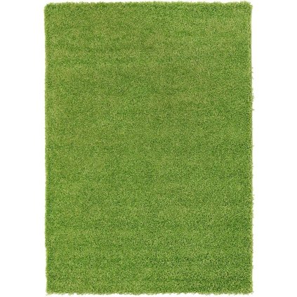 LIFE SHAGGY GREEN trendy kusový