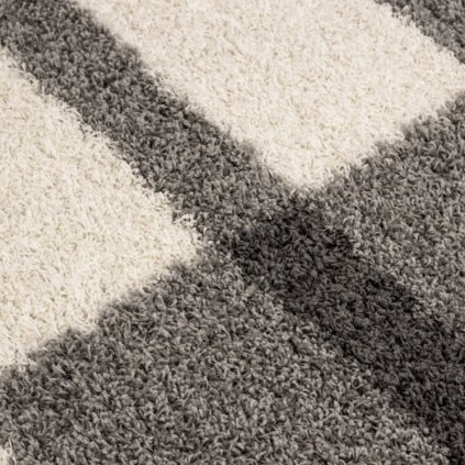 Kusový koberec Gala shaggy 2505 light grey