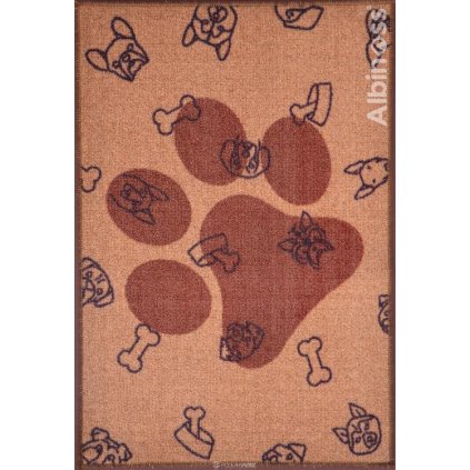 Psí pratelný kusový koberec Sofia 209 brown