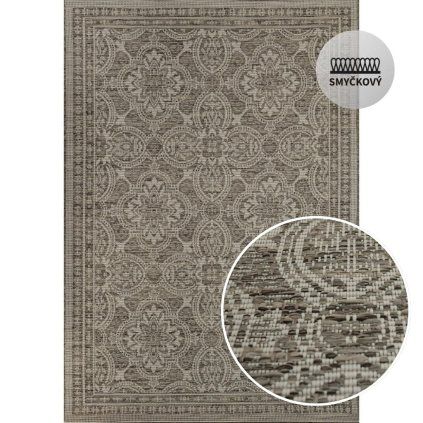 FLAT 21193 IVORY SILVER TAUPE 1